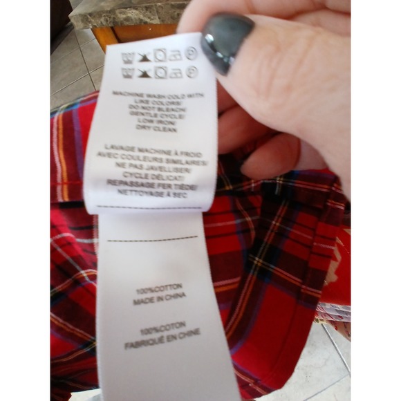 UNTUCKit Red Plaid Long Sleeve Dress - Picture 7 of 7